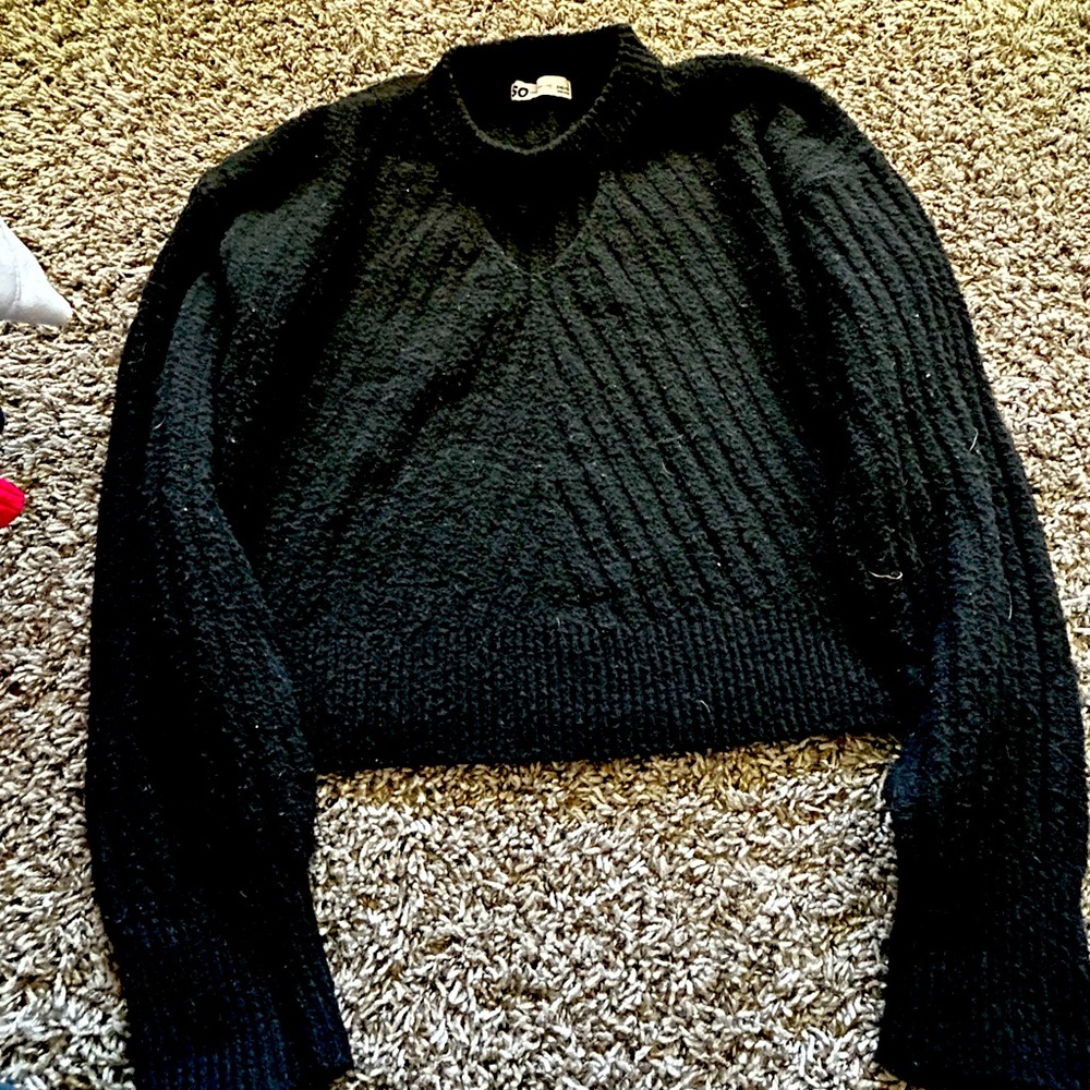 Black sweater